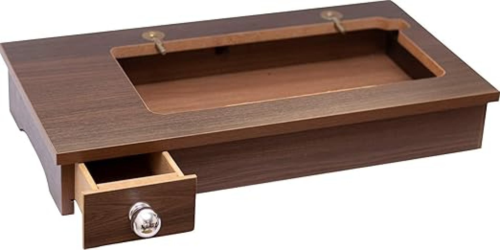 CAIXA BASE MDF C/ UMA GAVETA P/MAQ. COST. DOM. PORTATIL         STHILO